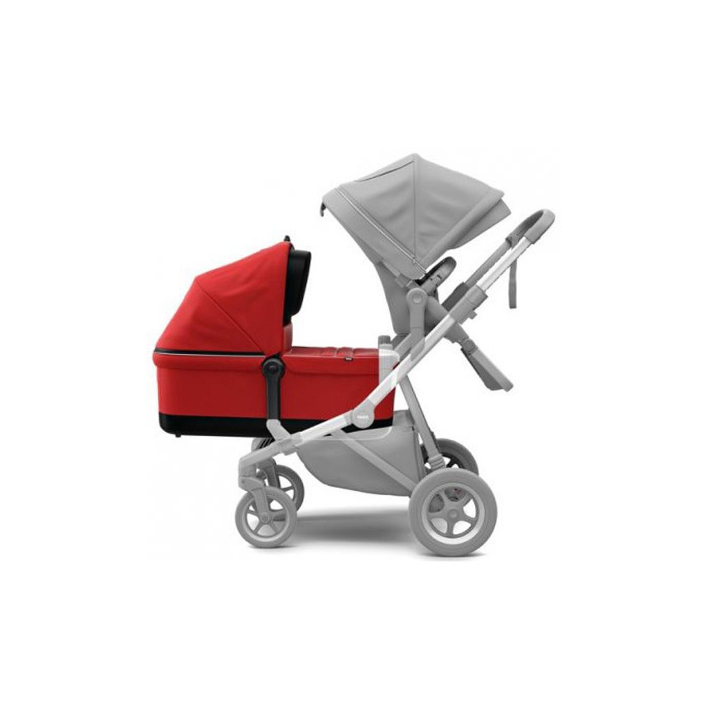 Коляска Thule 2 в 1 Sleek + Bassinet Energy Red (TH11000009) - зображення 12