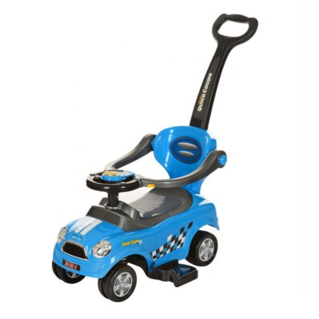 Чудомобіль Bambi зі штовхачем Блакитна (Z 321-12) - изображение 1