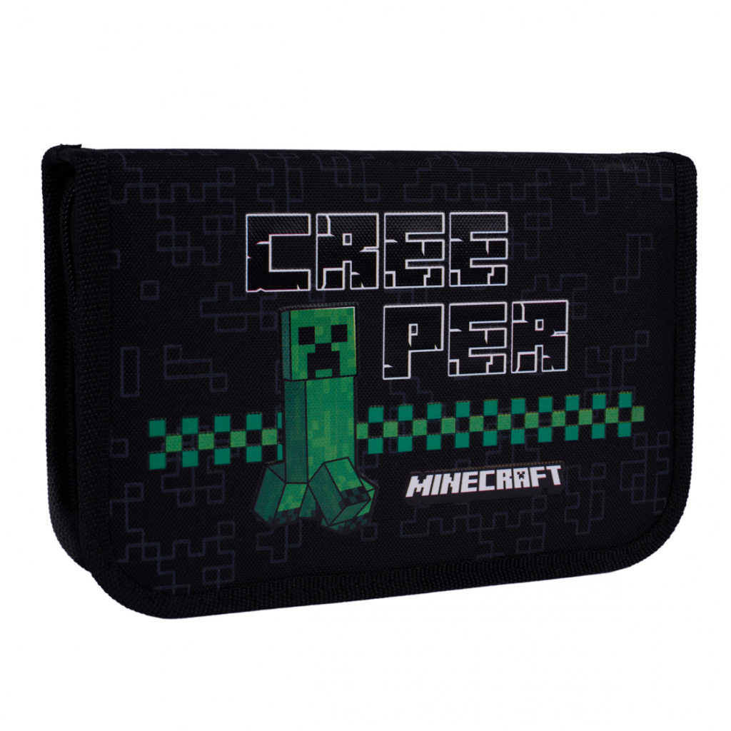 Пенал Yes Minecraft Time HP- одинарний з двома клапанами (533631) - зображення 1