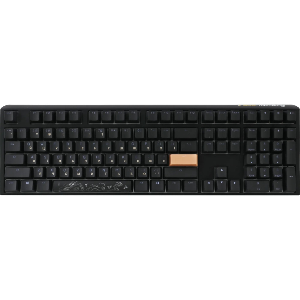 Клавіатура Ducky One 3 Cherry MX Red RGB UA USB Black (DKON2108ST-RUAPXCLAWSC1) - зображення 2