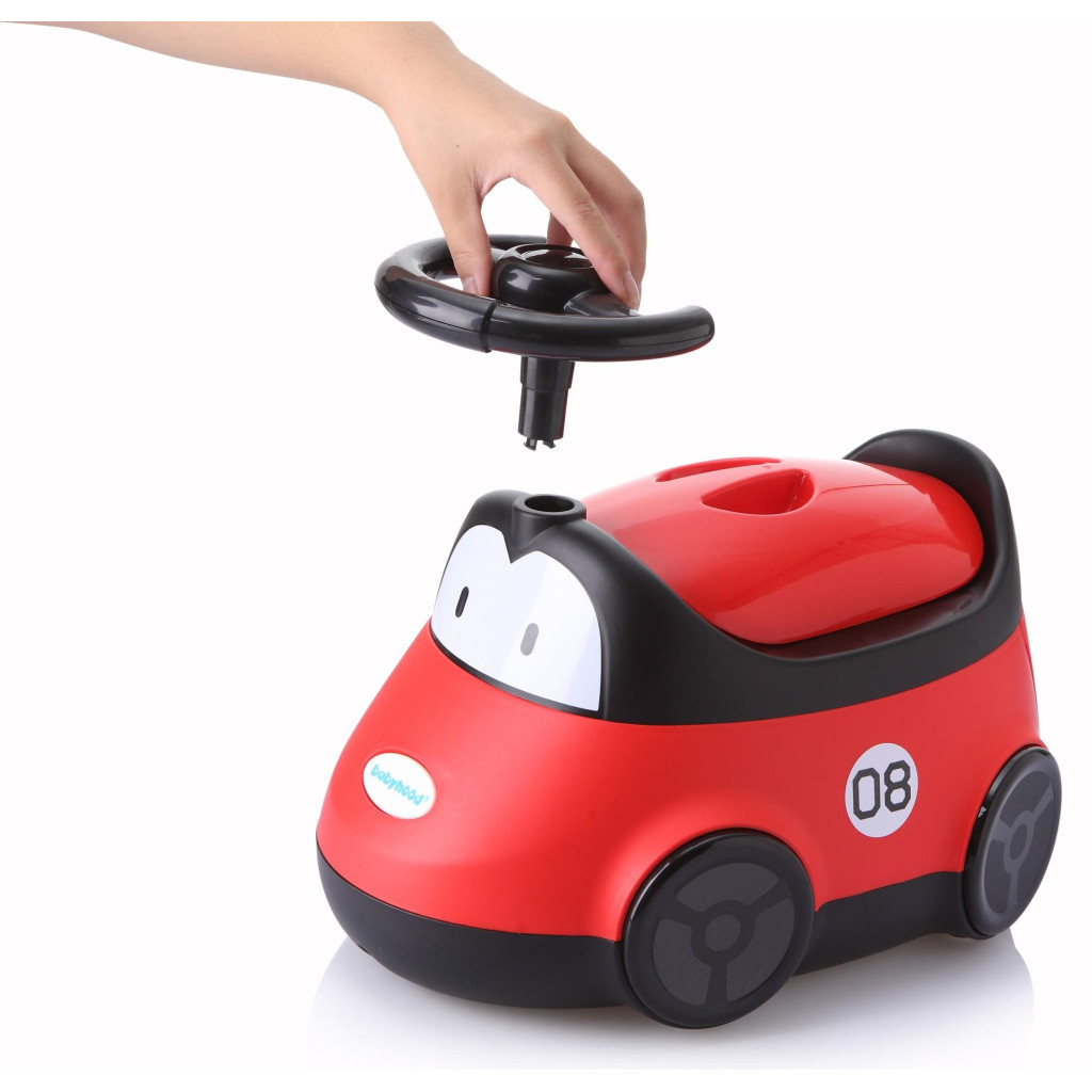 Горщик Babyhood Автомобіль червоний (BH-116R) - зображення 12