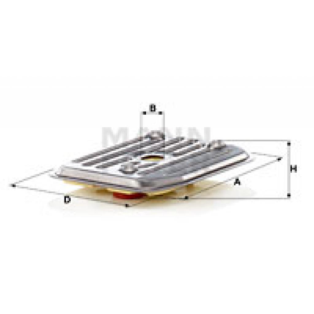 Трансмісійний фільтр Mann H2019KIT - изображение 1