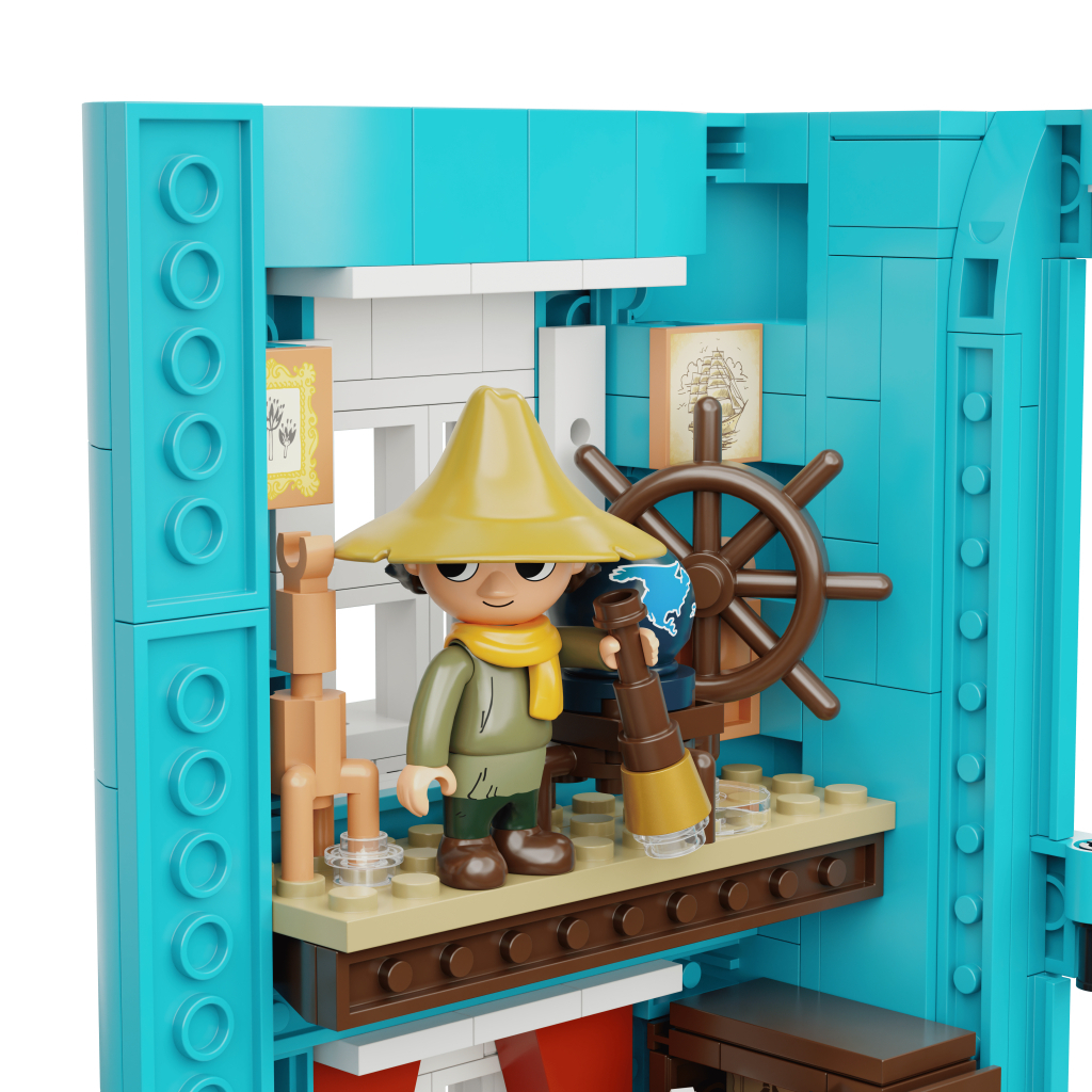 Конструктор Pantasy Moomin Будиночок Мумі-тролів (87201) - зображення 4