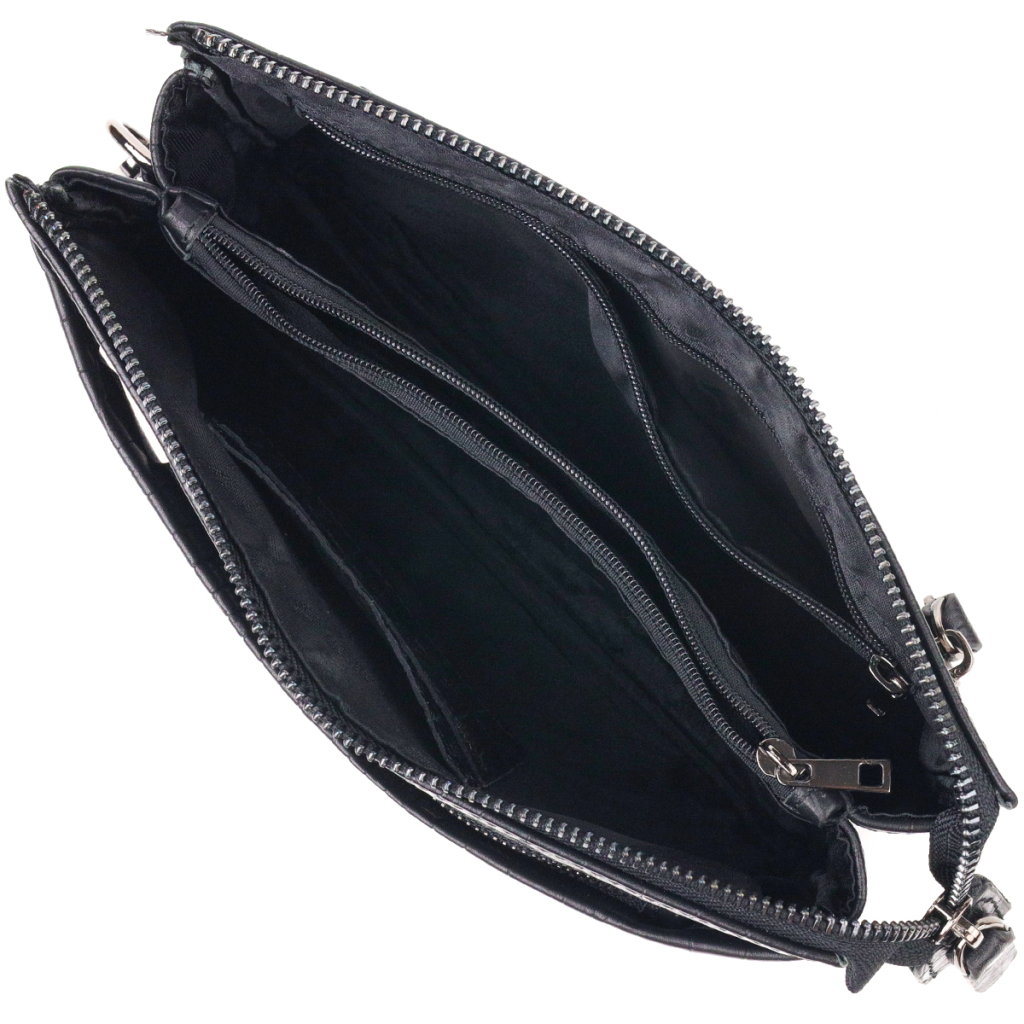 Сумка Canpellini З натуральної шкіри Чорна (21556) - зображення 4