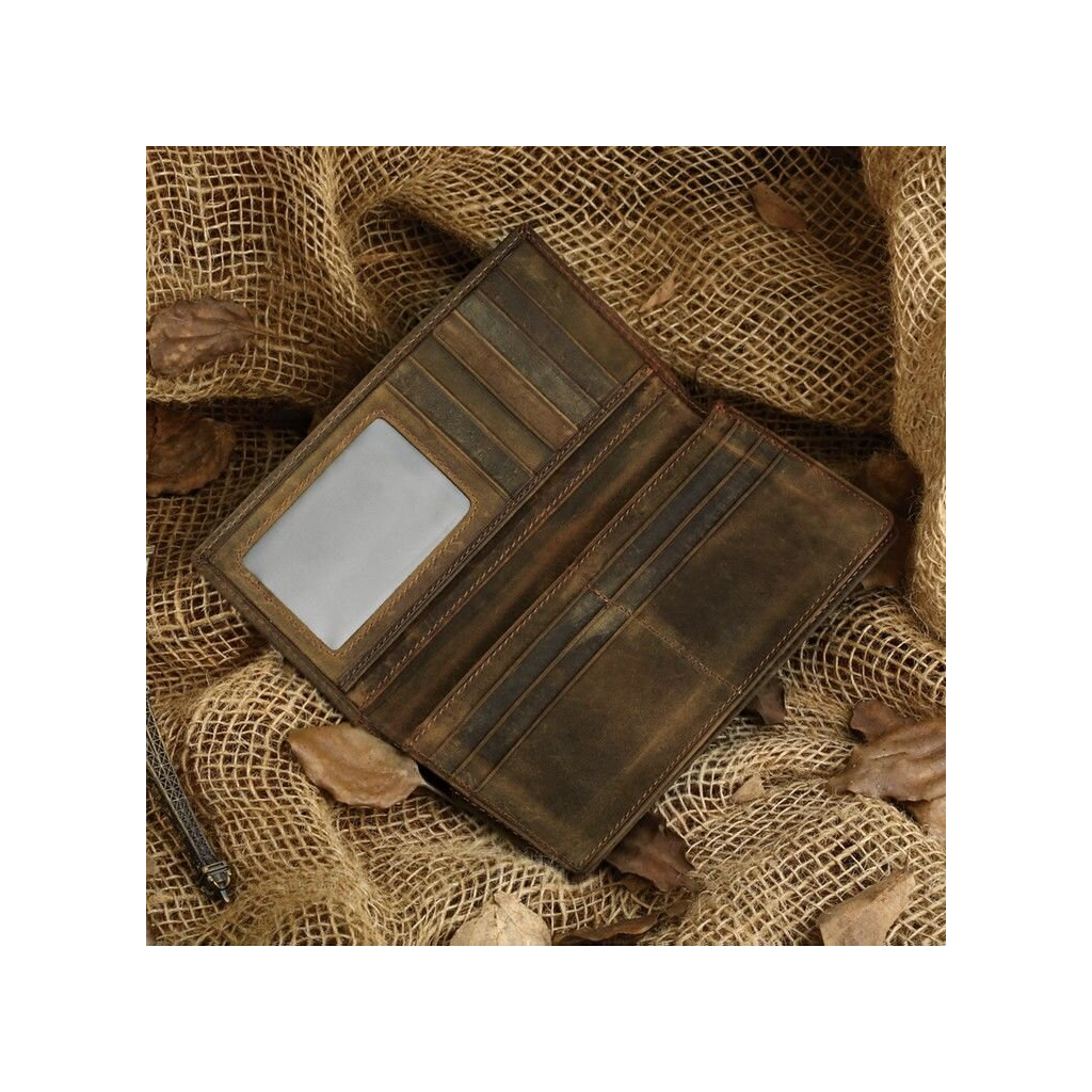 Гаманець Vintage Коричневий (14228) - зображення 6
