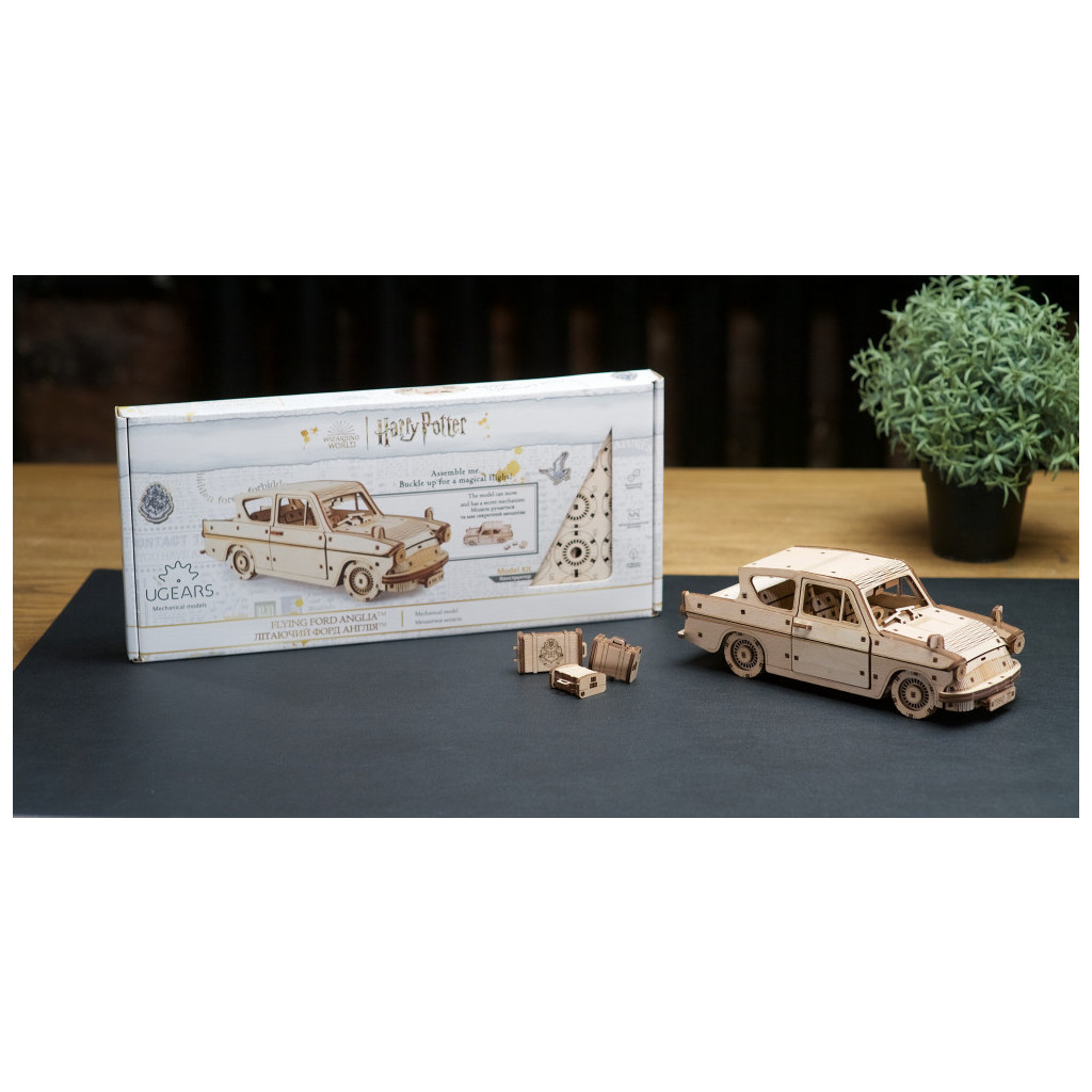 Конструктор Ugears Літаючий Форд Англія (6337402) - зображення 11