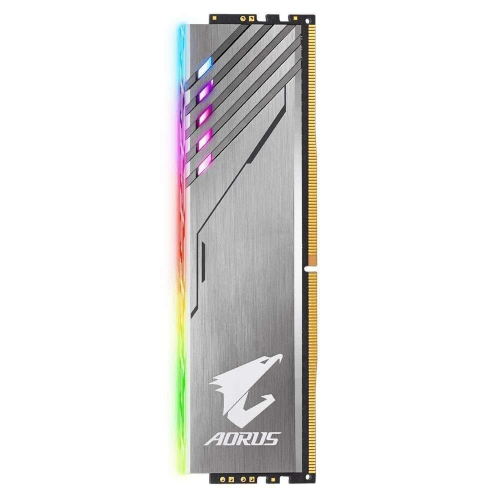Модуль пам'яті для комп'ютера DDR4 16GB (2x8GB) 3200 MHz RGB Fusion GIGABYTE (GP-AR32C16S8K2SU416R) - зображення 3