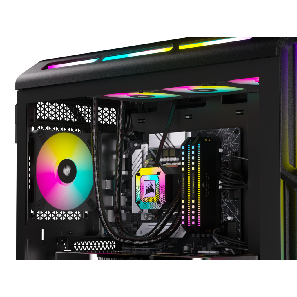 Кулер до корпусу Corsair iCUE AF120 RGB Slim Black (CO-9050162-WW) - зображення 9