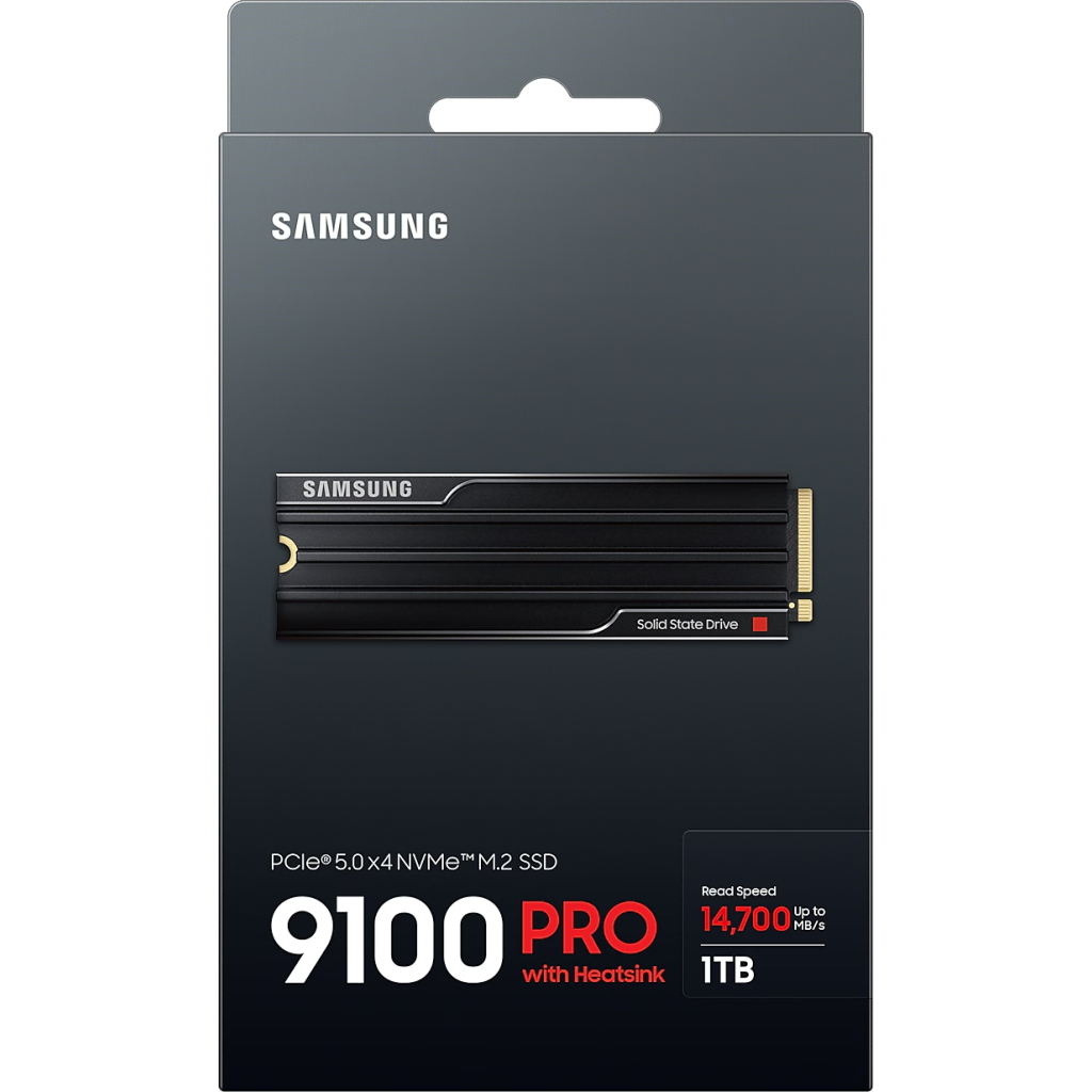 Накопичувач SSD M.2 2280 1TB 9100 PRO Heatsink Samsung (MZ-VAP1T0CW) - изображение 7