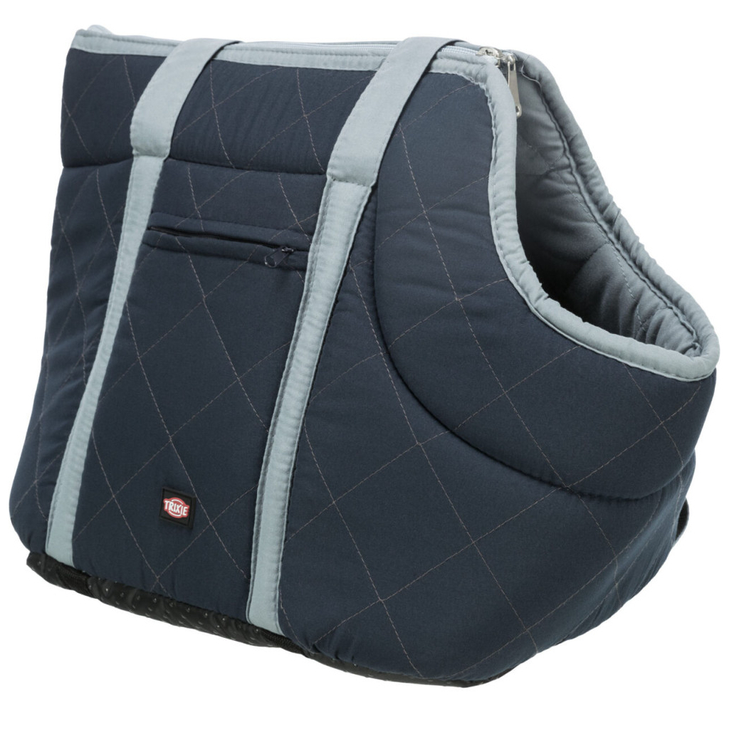 Переноска для тварин Trixie Viktoria 26х29х50 см Темно-синя (4011905362311) - изображение 6