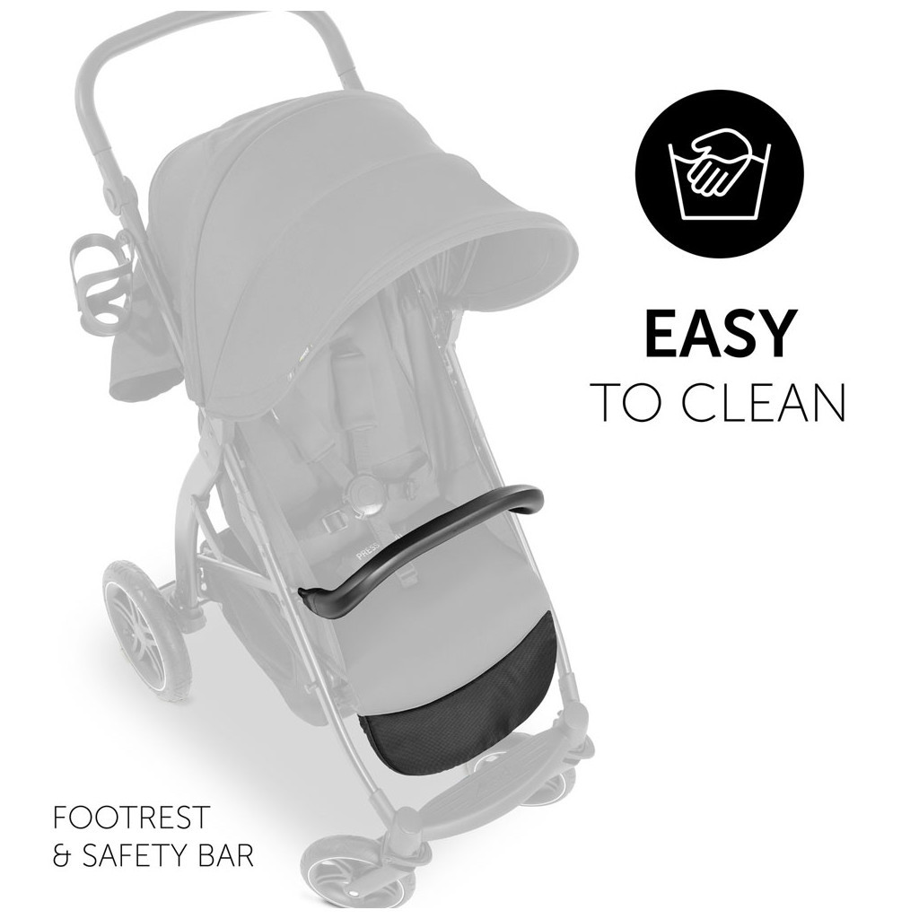 Коляска Hauck Rapid 4D Air Black (14848-8) - зображення 10