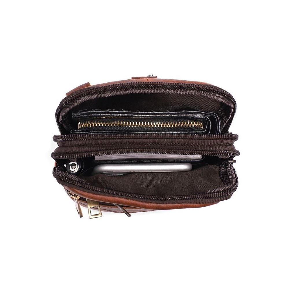 Сумка Vintage Коричнева (14724) - зображення 7