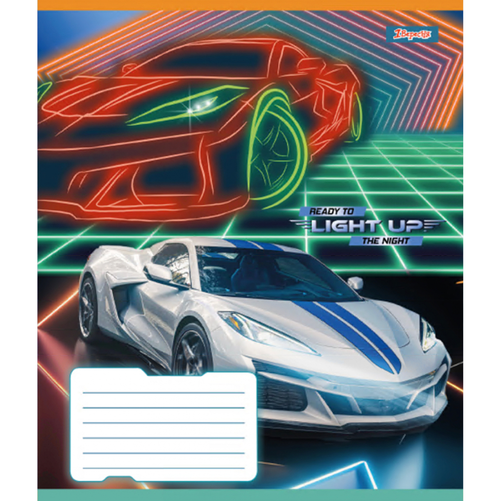 Зошит 1 вересня Lights up А5 24 аркушів лінія (767031) - зображення 4