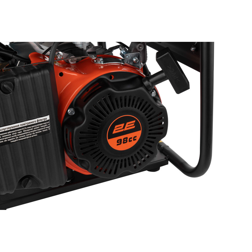 Генератор 2E 220V, 1 фаза, 0.8/1kW, ручний старт (2E-BS1500) - зображення 9