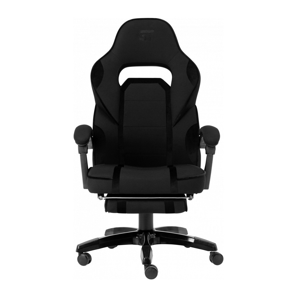 Крісло ігрове GT Racer X-2749-1 Black (X-2749-1 Fabric Black Suede) - зображення 3