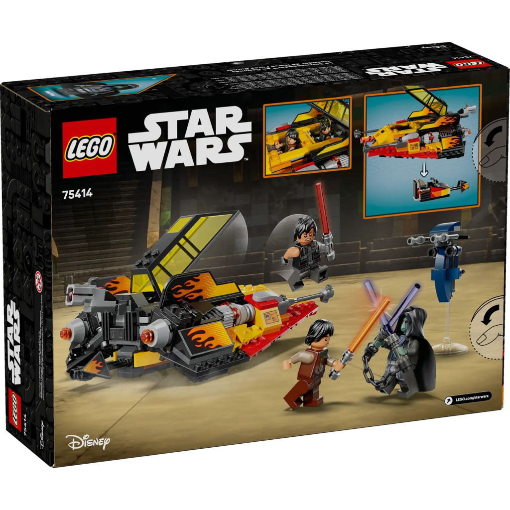 Конструктор LEGO Star Wars The Force Burner Сніговий винищувач (75414) - зображення 8