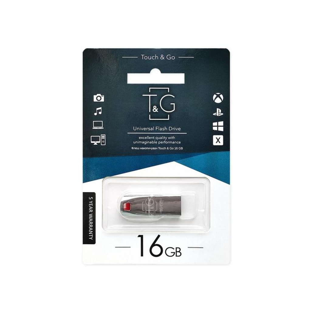 USB флеш накопичувач T&G 16GB 115 Stylish Series USB 2.0 (TG115-16G) - зображення 3