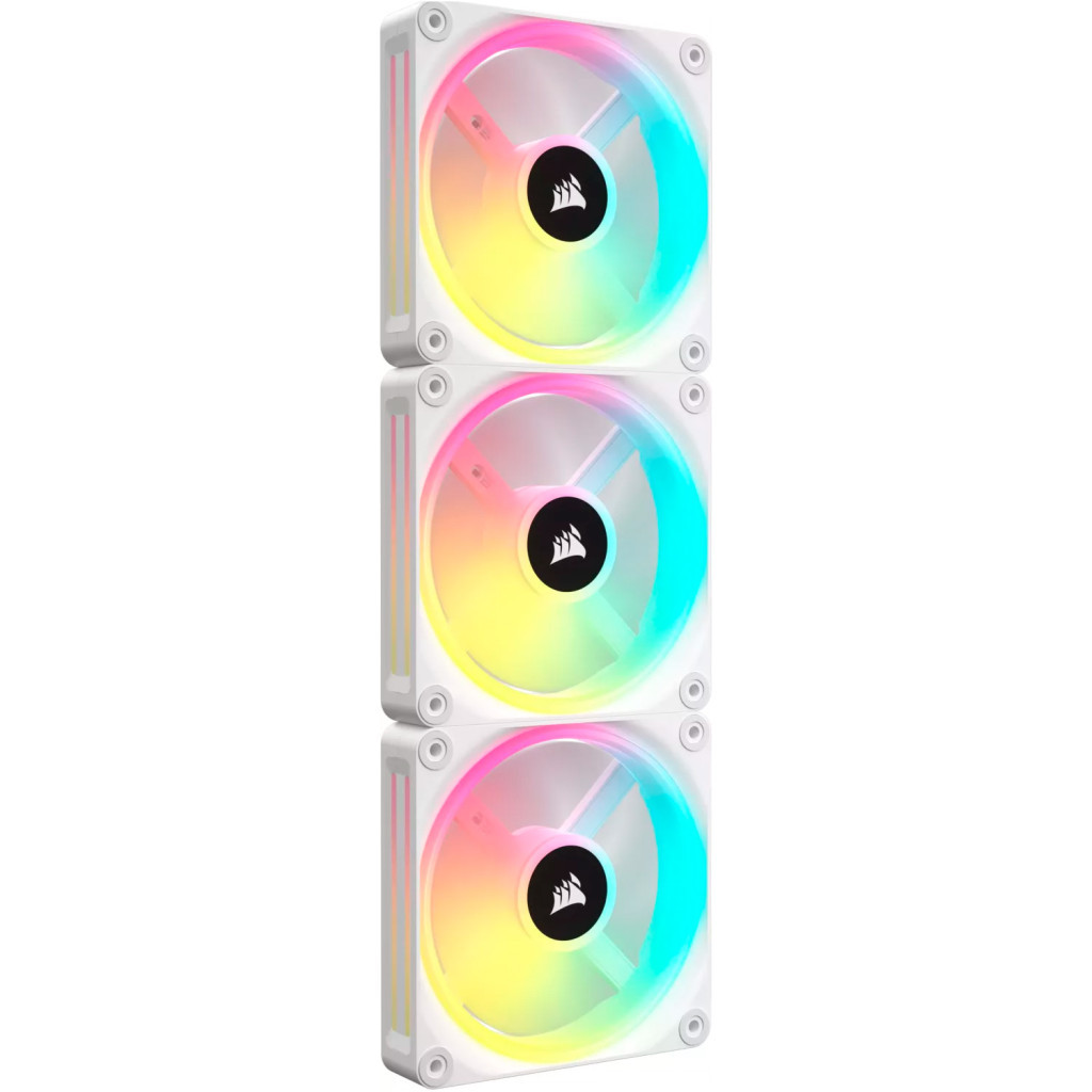 Кулер до корпусу Corsair iCUE Link QX120 RGB PWM PC Fans Starter Kit with iCUE Link System Hub W (CO-9051006-WW) - зображення 9