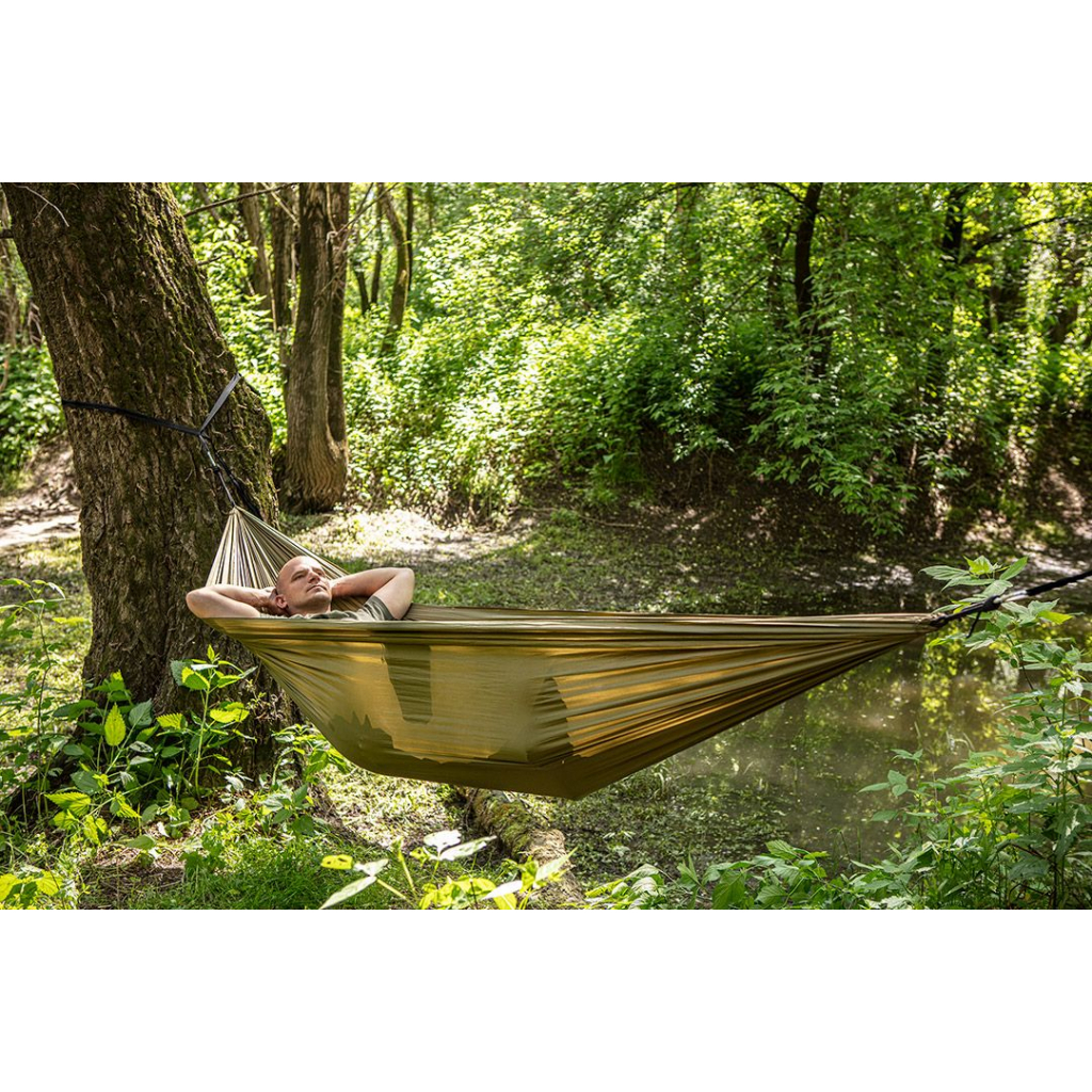 Гамак Neo Tools 330х140 см Зелений (63-124) - зображення 2