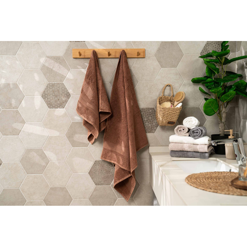 Рушник Ardesto махровий Benefit 100% бавовна шоколад 50х90 см (ART2450CH) - изображение 2