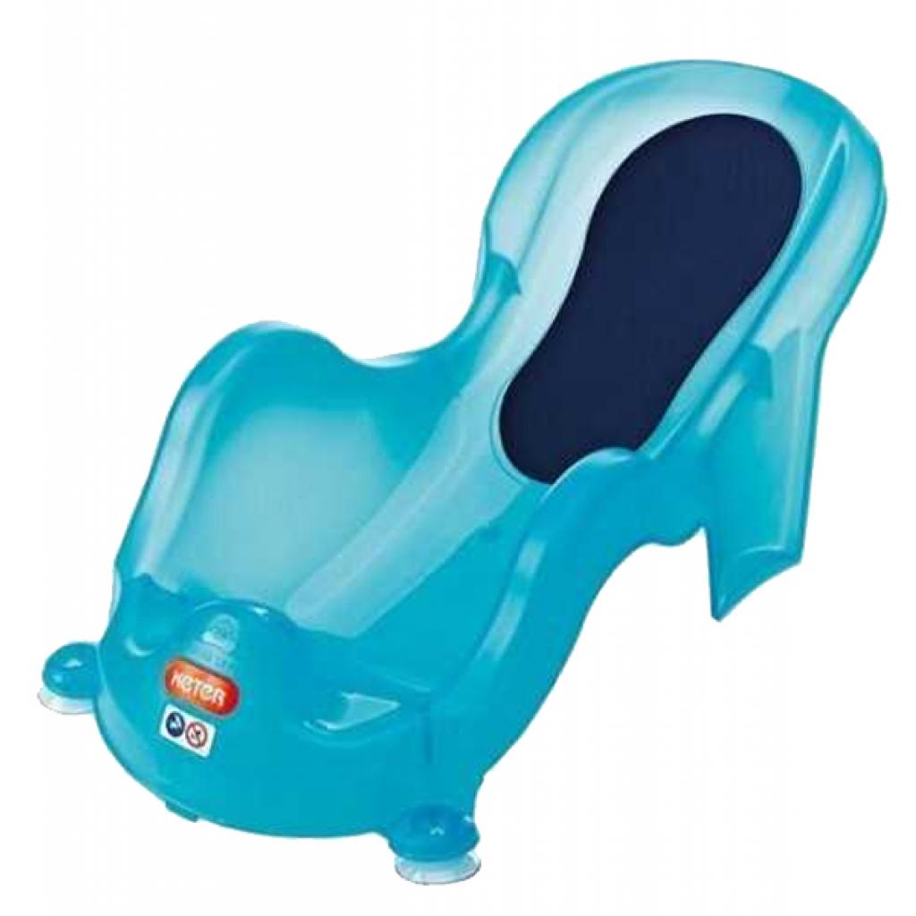 Сидіння у ванну Keter Tami Transparent Turquoise (17185169113) - зображення 1