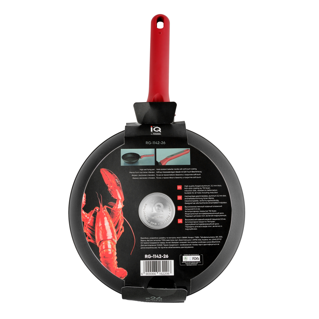 Сковорода Ringel IQ Be Tasty 24 см (RG-1142-24) - зображення 4