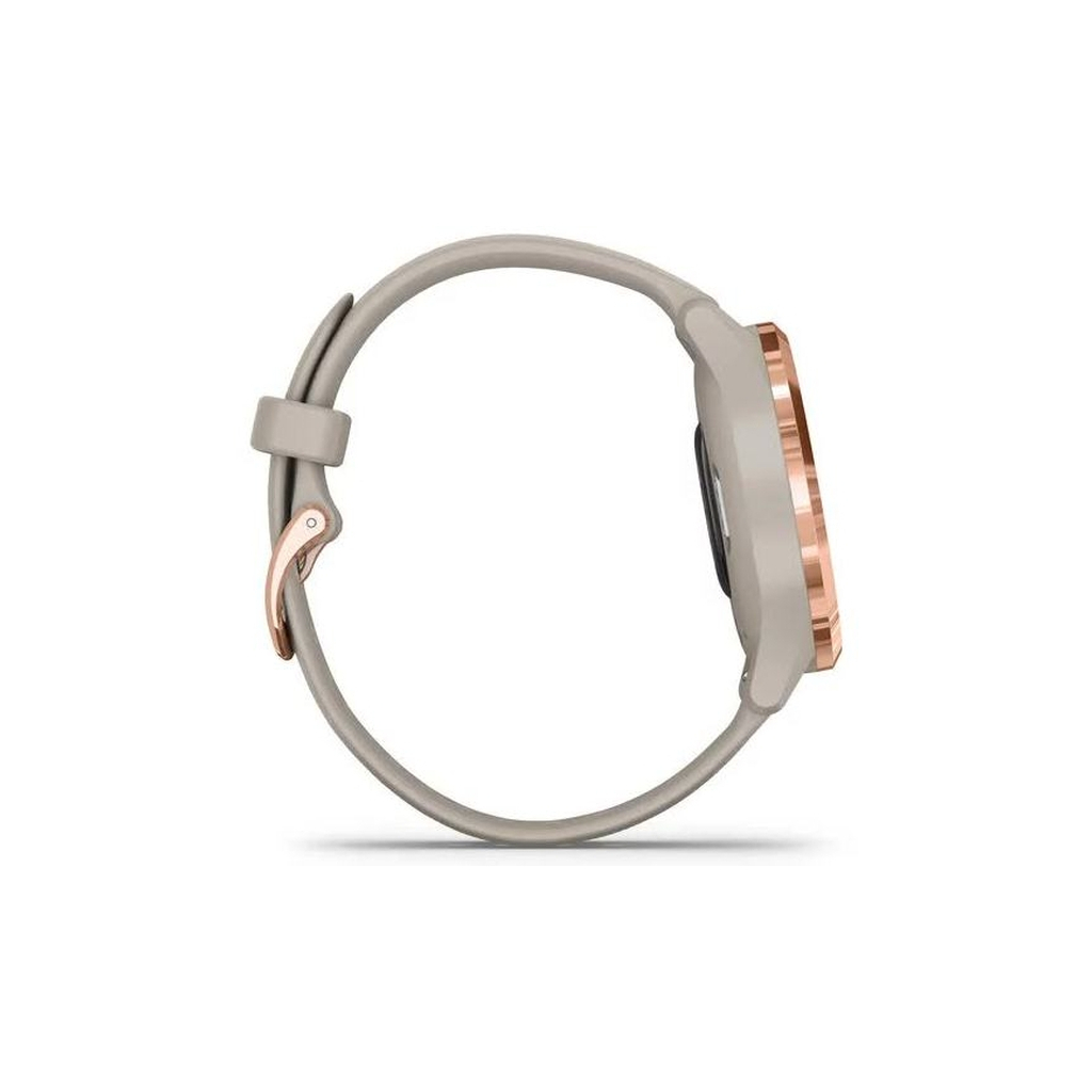 Смарт-годинник Garmin vivomove 3S, Rose Gold, Light Sand, Silicone (010-02238-02) - зображення 5