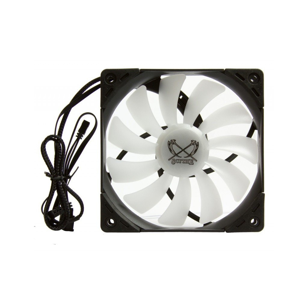 Кулер до корпусу Scythe Kaze Flex 120 RGB Fan (SU1225FD12HR-RN) - зображення 3