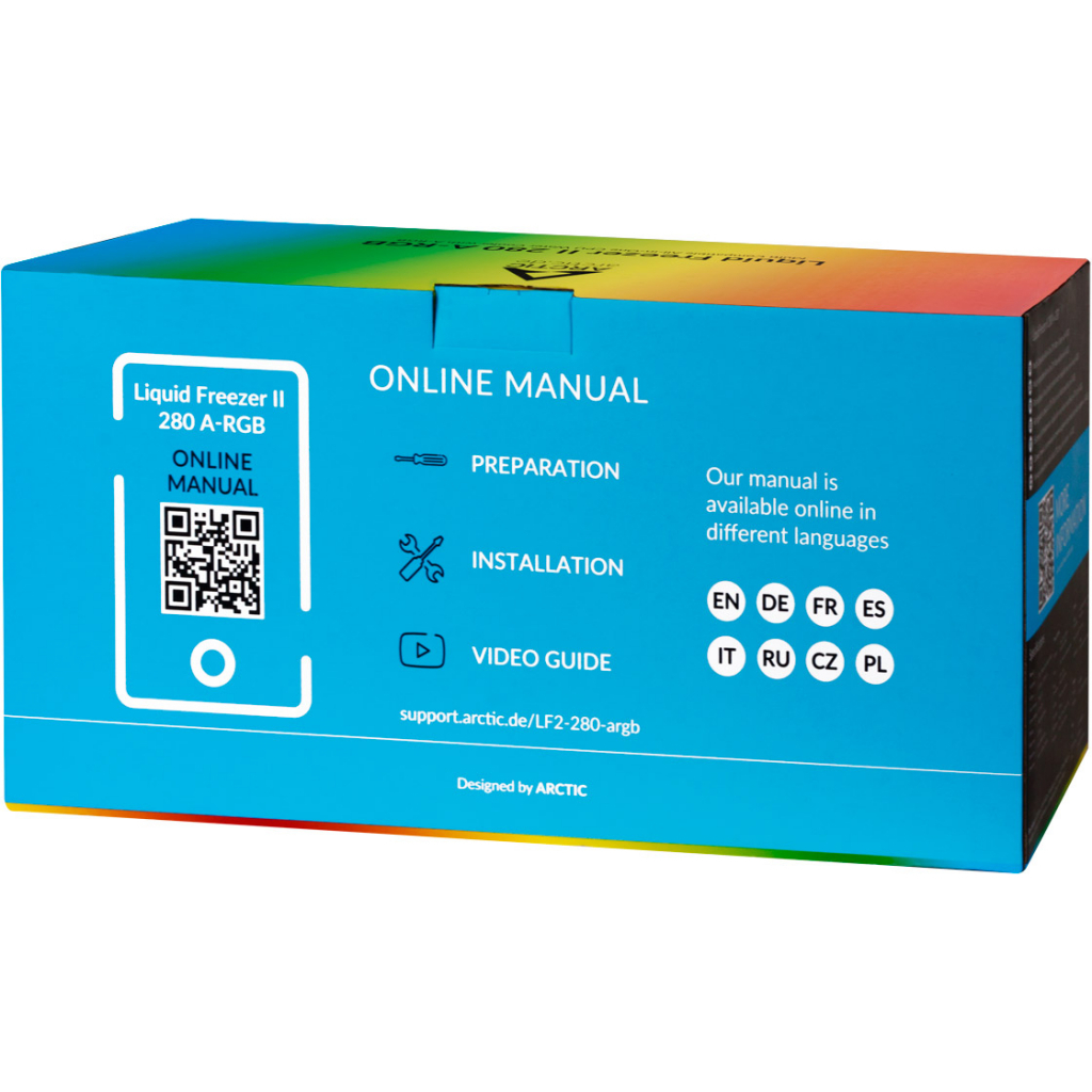 Система рідинного охолодження Arctic Liquid Freezer II 280 A-RGB (ACFRE00106A) - зображення 8