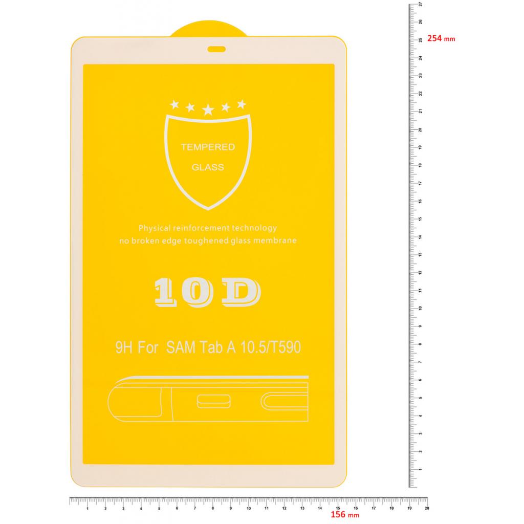Скло захисне BeCover Samsung Galaxy Tab A 10.5 T590/T595 White (703744) - зображення 2