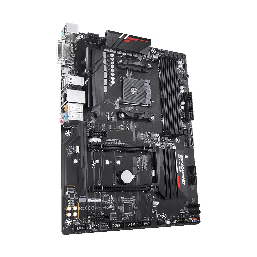 Материнська плата GIGABYTE B450 GAMING X - зображення 3