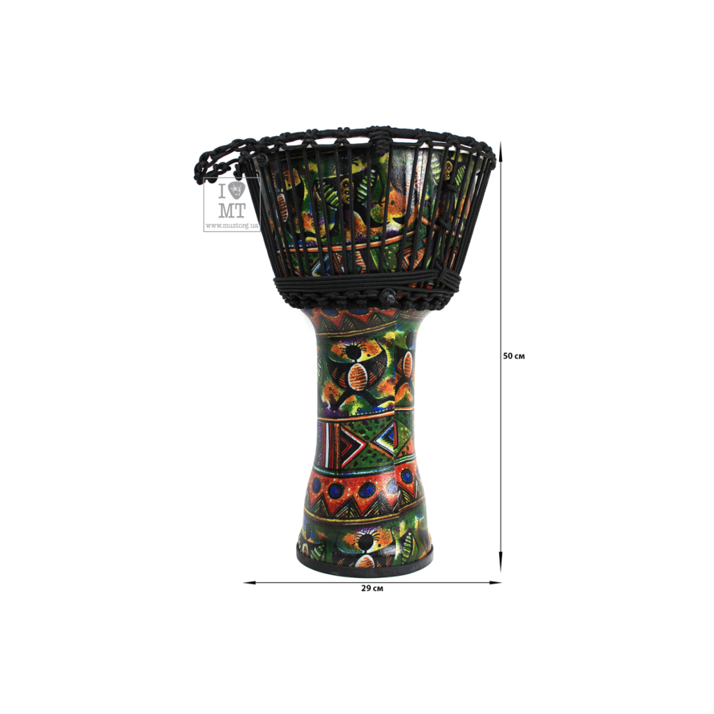 Джембе Palm Percussion PVC Drum Rope Tension 10" (225581) - зображення 2