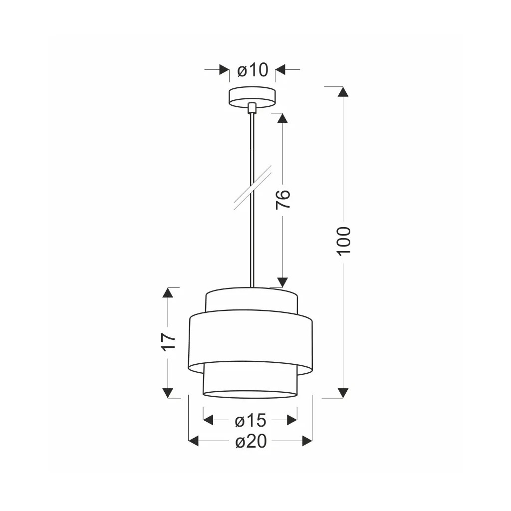 Люстра Candellux Benta (31-17796) - зображення 2