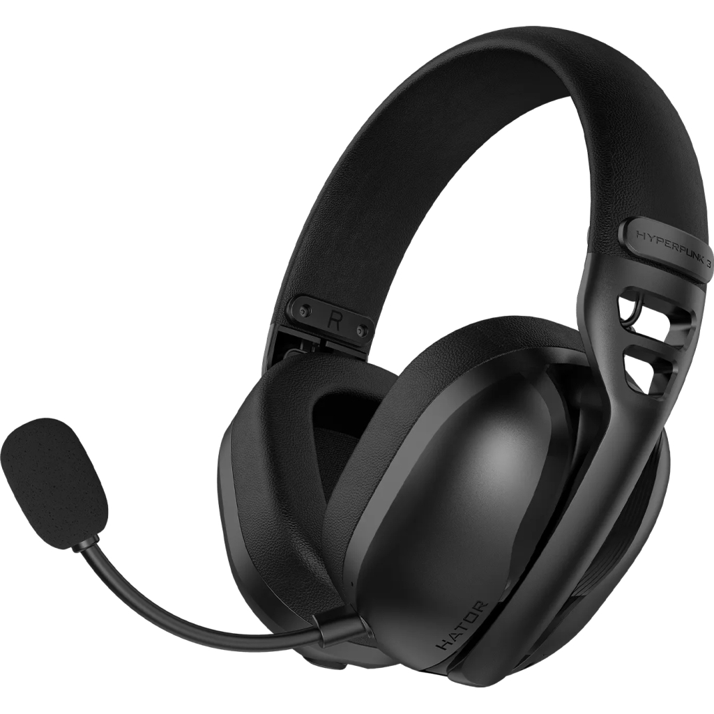 Навушники Hator Hyреrpunk 3 Wireless Hi-Res SyncHUB connection Black (ESH15) - зображення 2