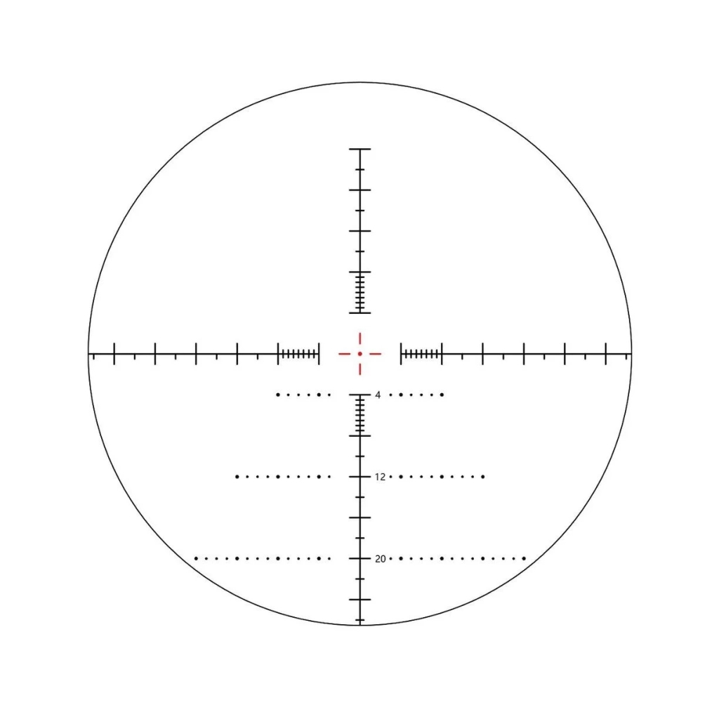 Оптичний приціл Vector Optics Sentinel 6-24x50 (30 мм) illum. FFP (SCFF-57) - зображення 5