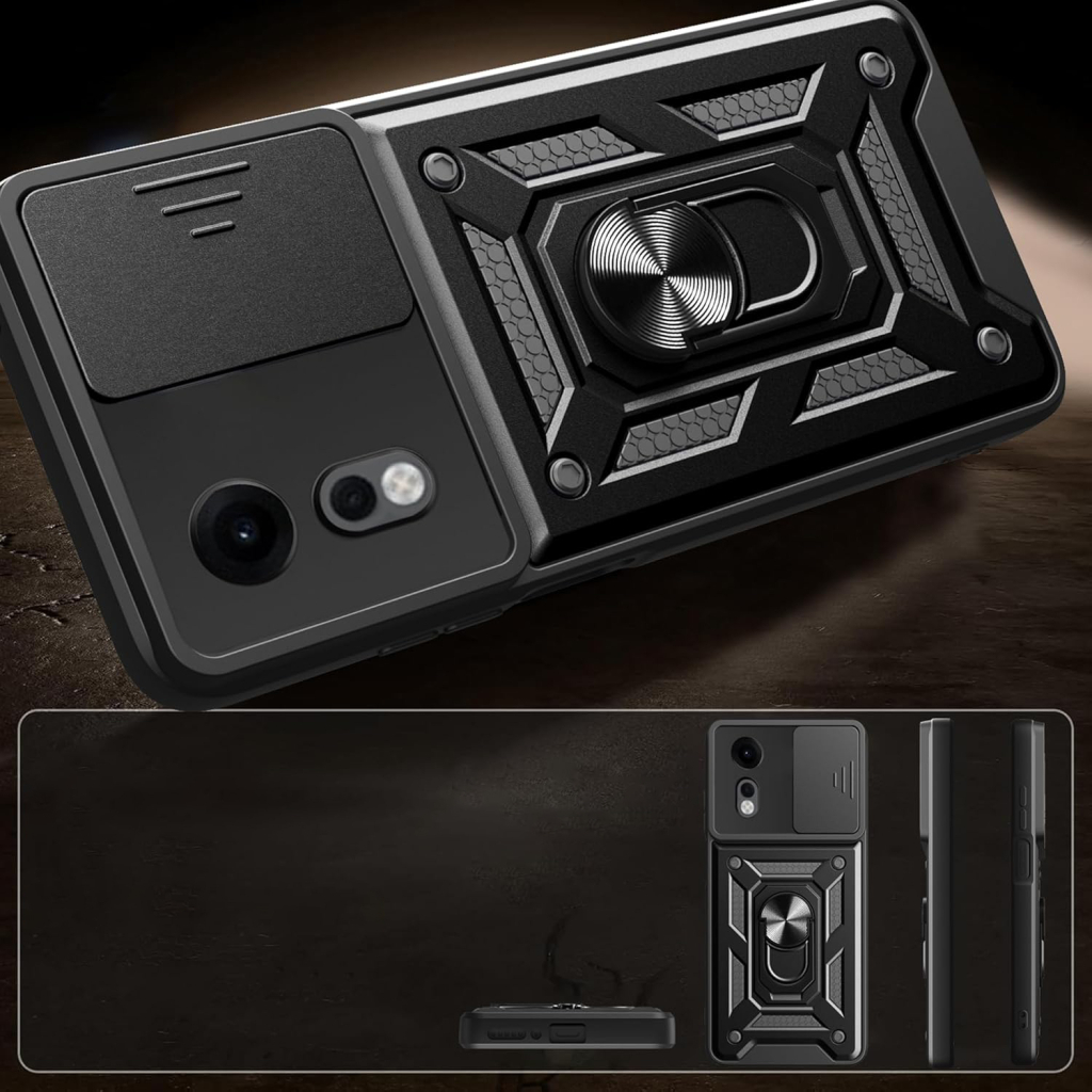 Чохол до мобільного телефона BeCover Military Nubia Neo 2 5G Black (713533) - зображення 5