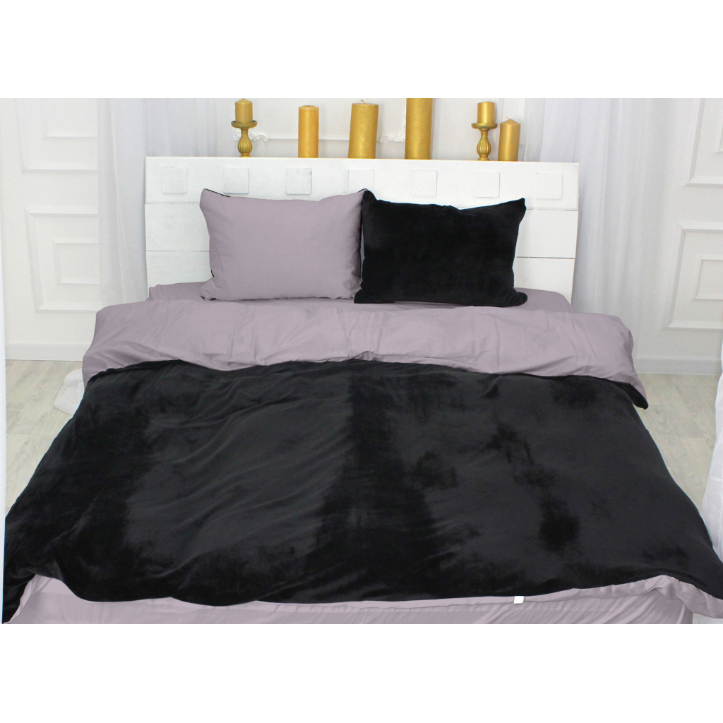 Постільна білизна MirSon Велюр Winter Delicate 28-0110 Abburno 2х143х210 (2200004052052) - зображення 1