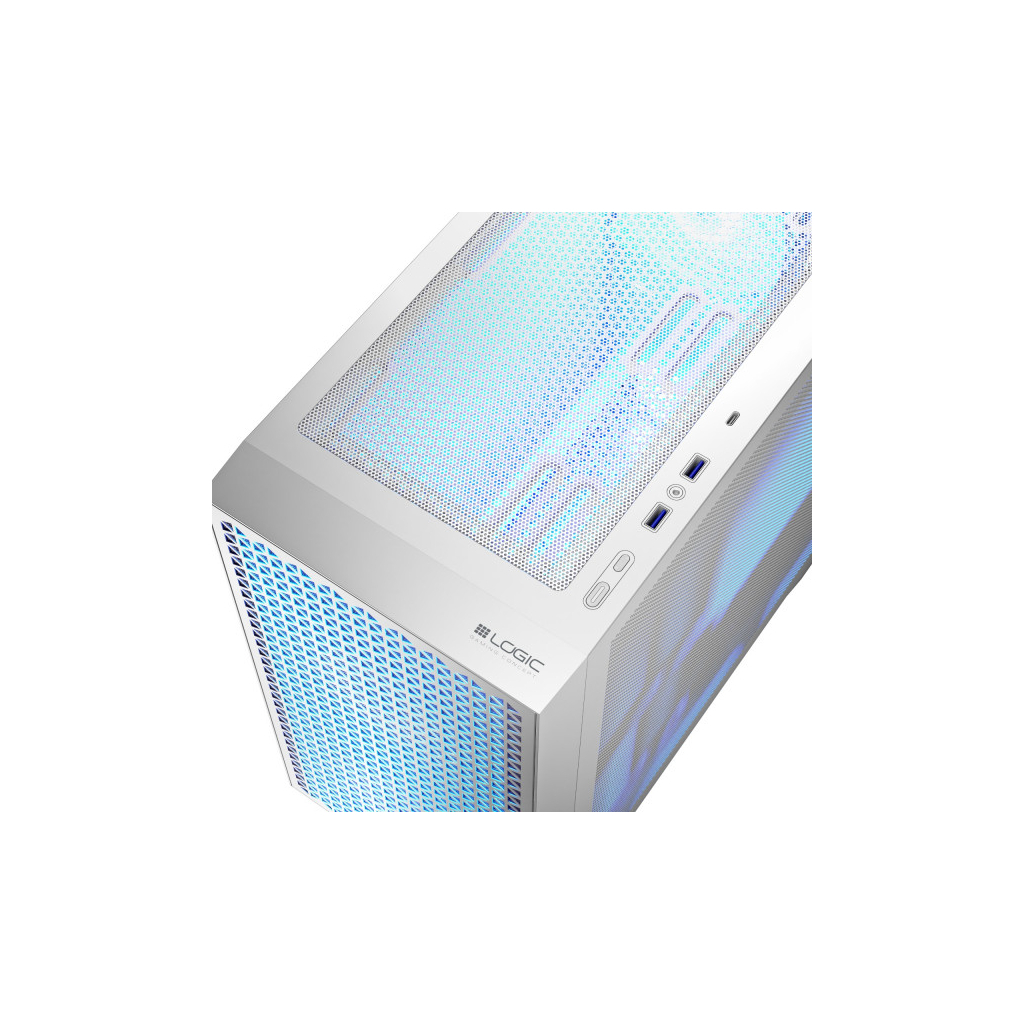 Корпус Logic concept DART PRO ARGB MINI WHITE (AM-DART-PRO-ARGB-20) - зображення 4