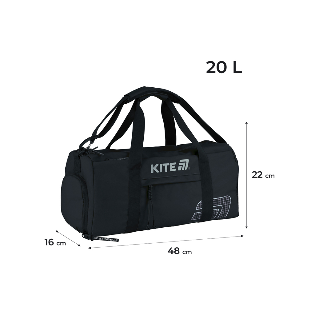 Дорожня сумка Kite спортивна Education teens 2530-1 (K25-2530-1) - зображення 2