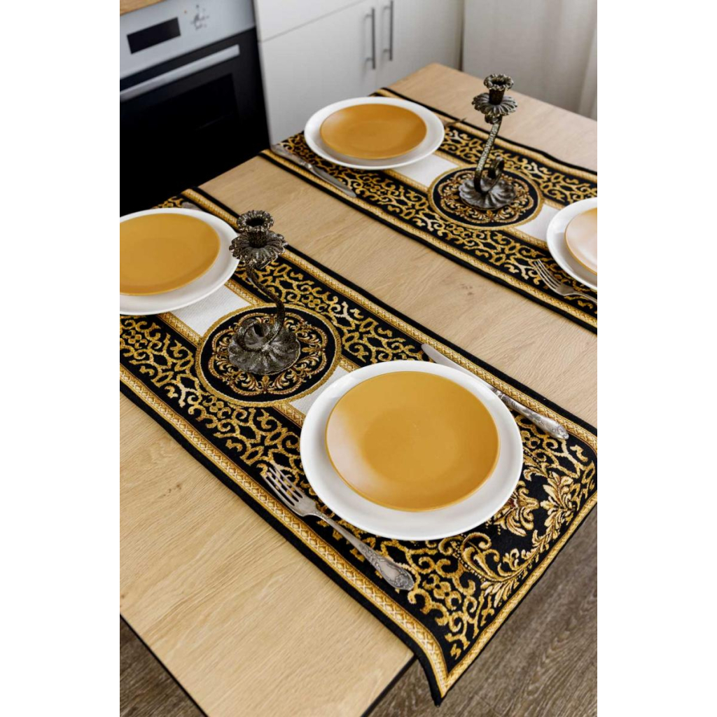 Доріжка на стіл Прованс гобеленова Baroque 40х100 (030151) - зображення 7