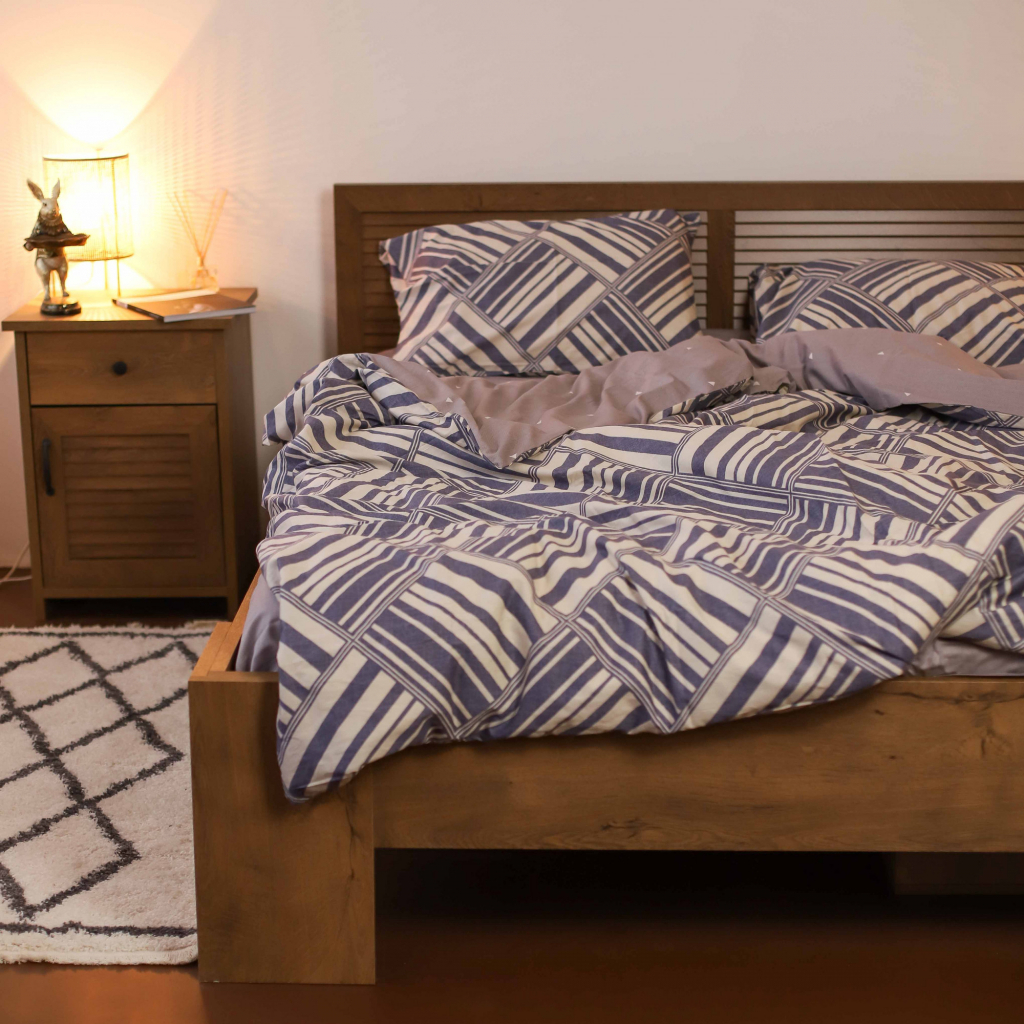 Постільна білизна Isleep двоспальна Сатин Twill 48 (48_dv_Isleep) - зображення 4