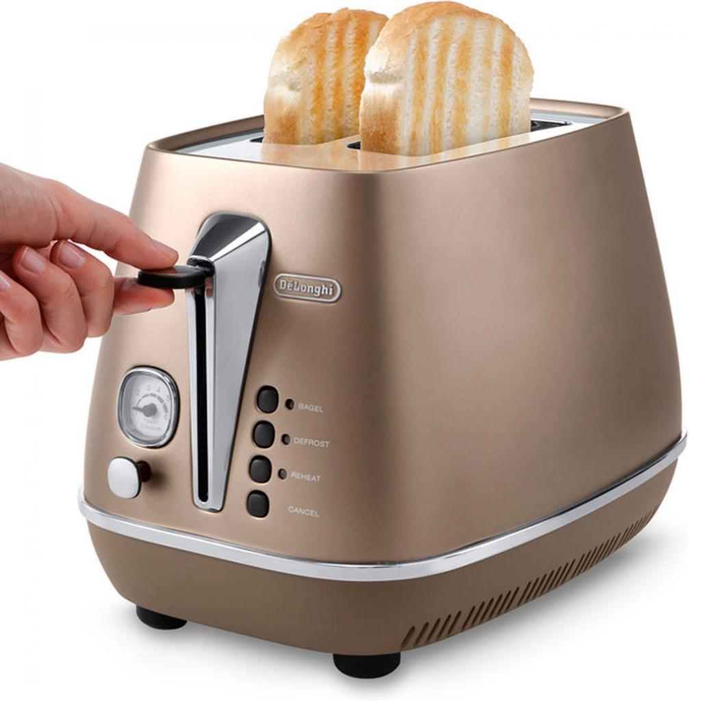 Тостер DeLonghi CTI 2103.BZ (CTI2103.BZ) - зображення 4