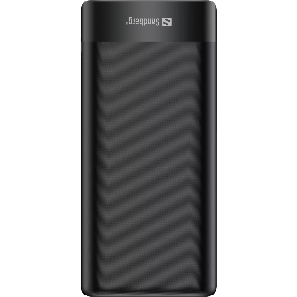 Батарея універсальна Sandberg 20000mAh, PD/65W, QC/3.0, Always-ON-Mode, +cable 100W (420-62) - зображення 2
