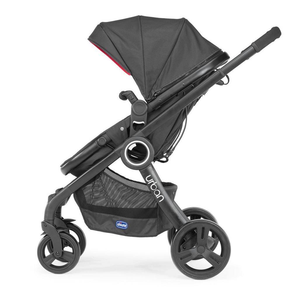 Коляска Chicco Urban Plus 2 в 1 Темно-сіра (79418.10.99) - зображення 4