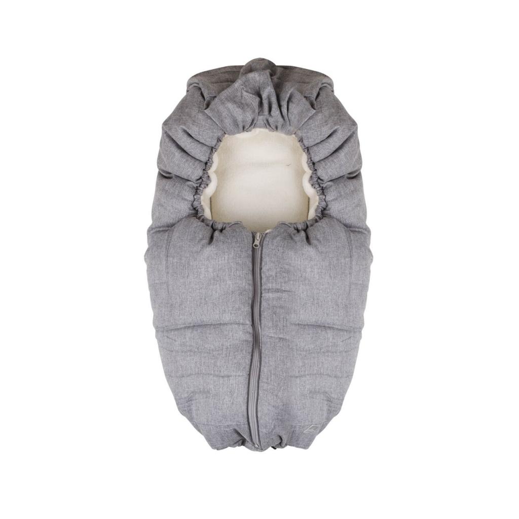 Зимовий конверт Nuvita CARRYON меланжевий сірий (NV9845CARRYONMELANGEGR) - зображення 3