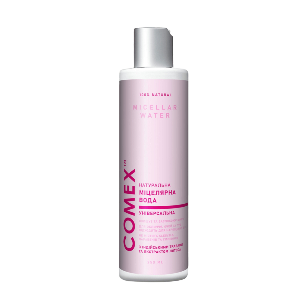 Міцелярна вода Comex з екстрактом лотоса 250 мл (4820230950625) - зображення 1