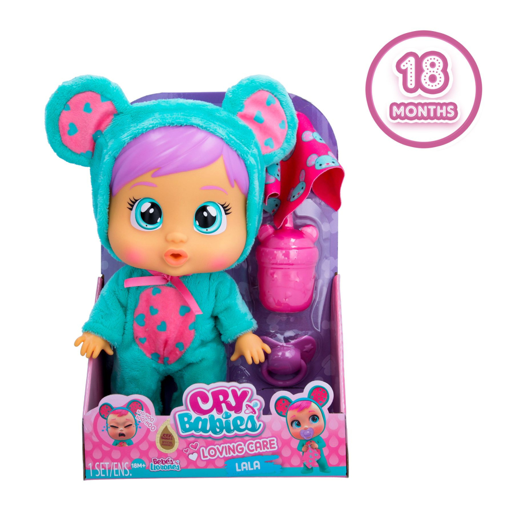 Лялька IMC Cry babies Любов і турбота Плакса Лала 26 см (907355) - зображення 2