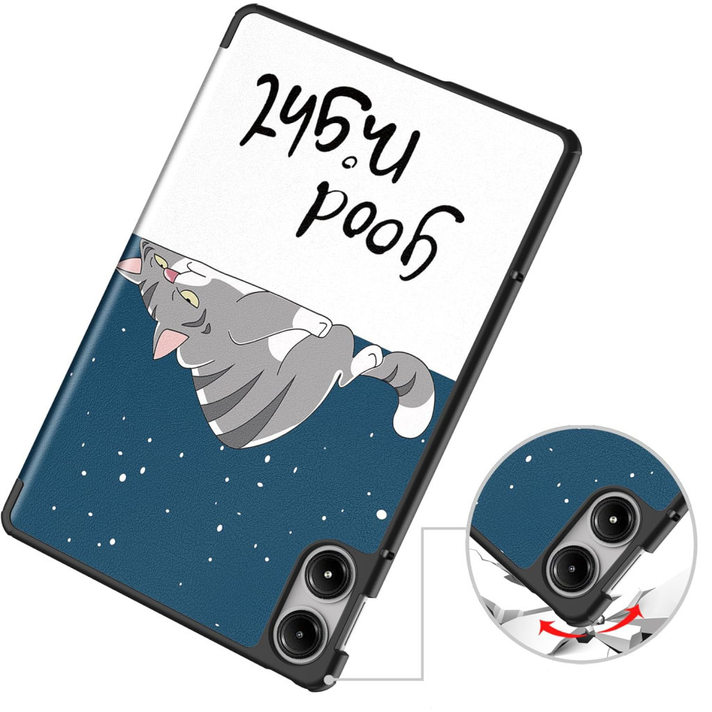 Чохол до планшета BeCover Smart Case Xiaomi Redmi Pad Pro 12.1'' Good Night (711301) - зображення 4