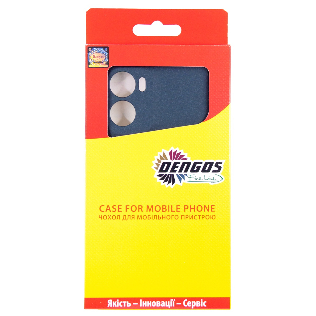 Чохол до мобільного телефона Dengos Motorola G05 Carbon+glass Blue (DG-KM-179) - зображення 4