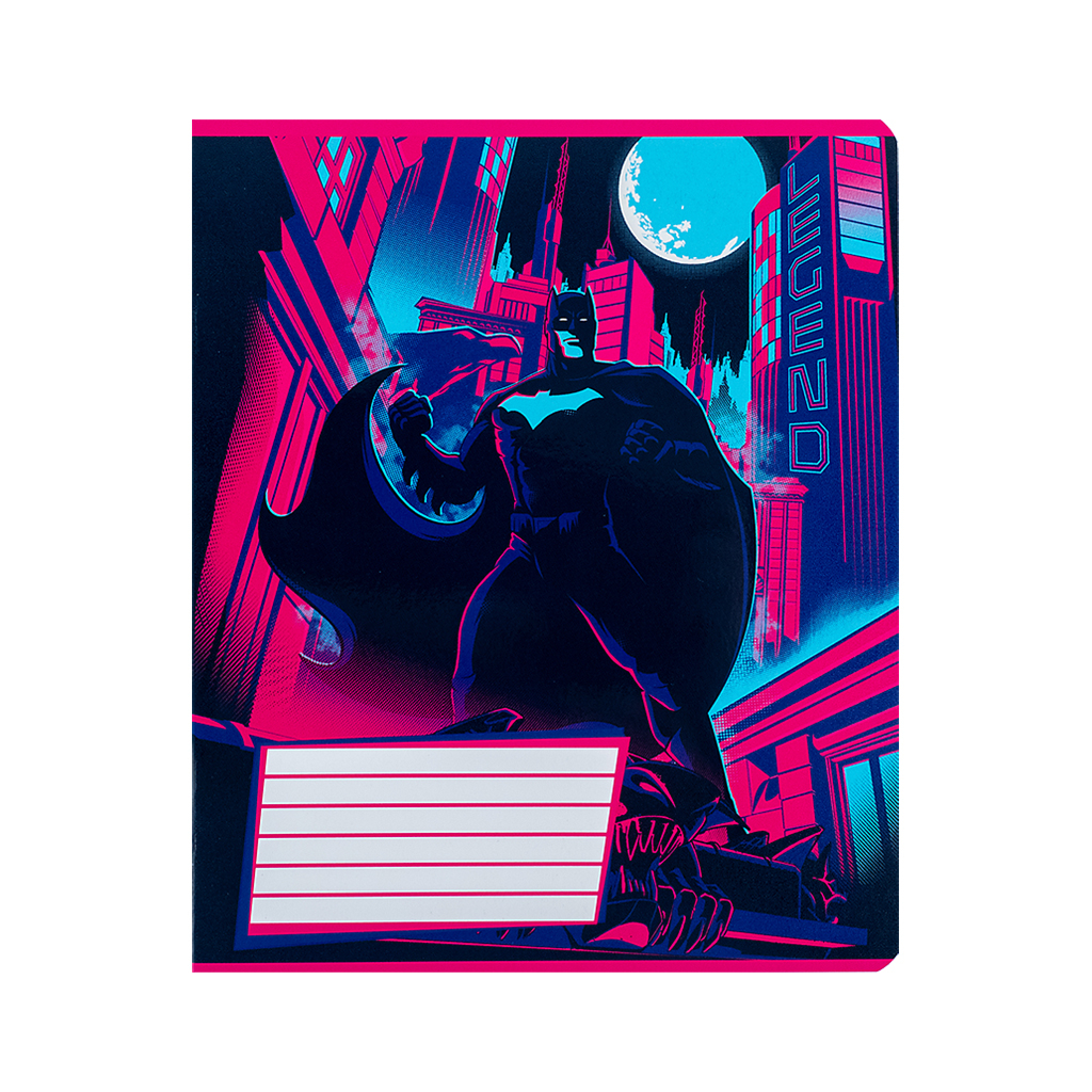 Зошит Kite DC Comics 18 аркушів, лінія (DC24-237) - зображення 8